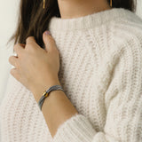 Pulsera cordón acero inoxidable INGRID - KIREI