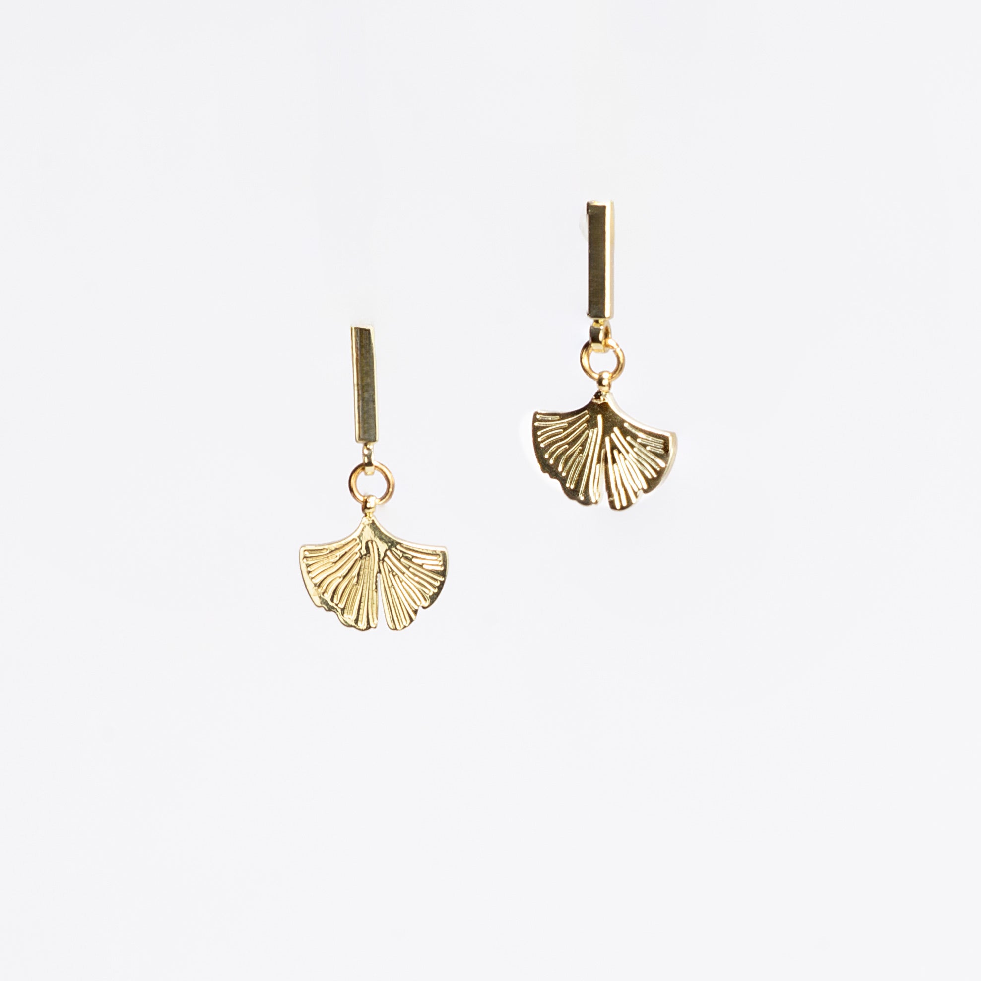 MINI GINKO EARRINGS - KIREI