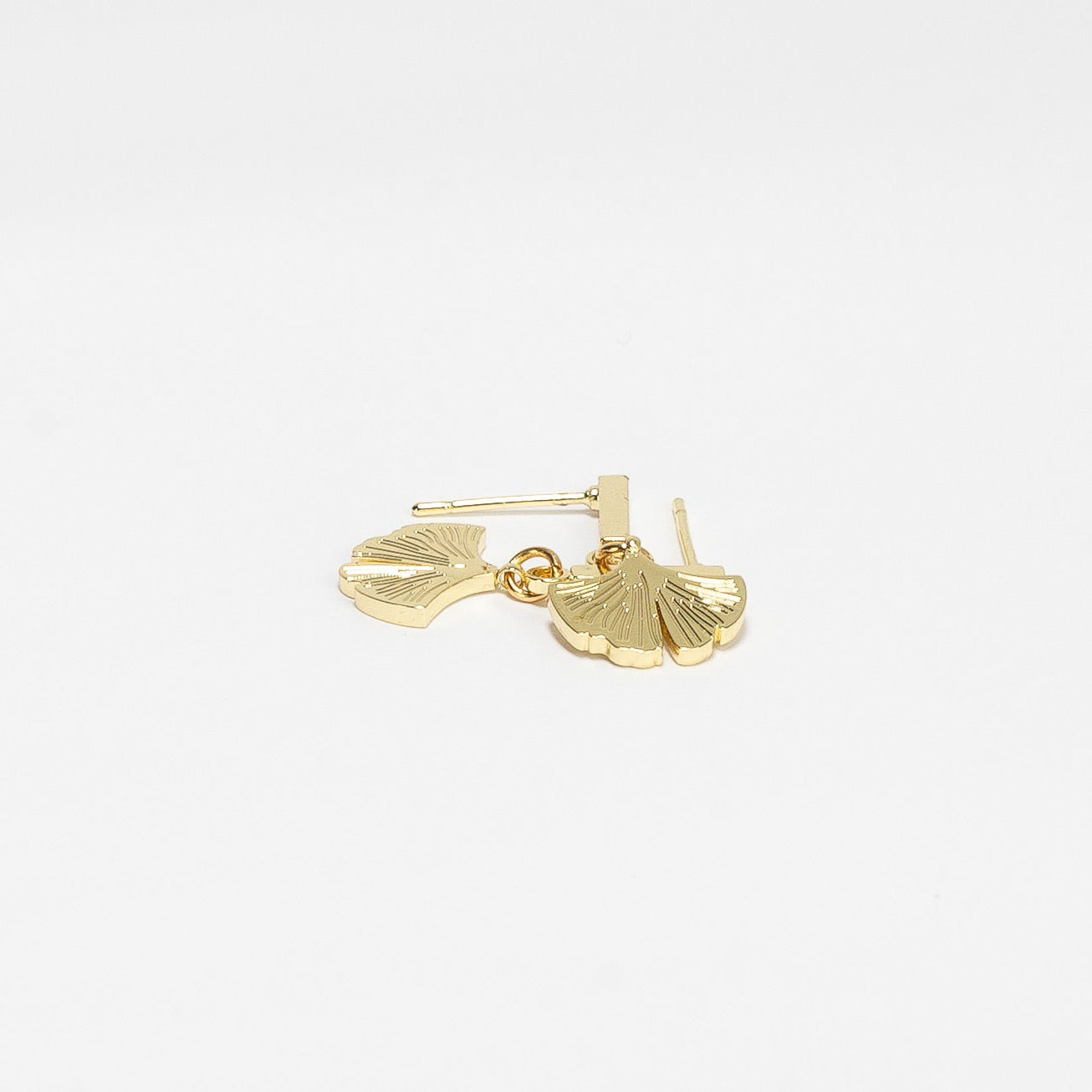 MINI GINKO EARRINGS - KIREI