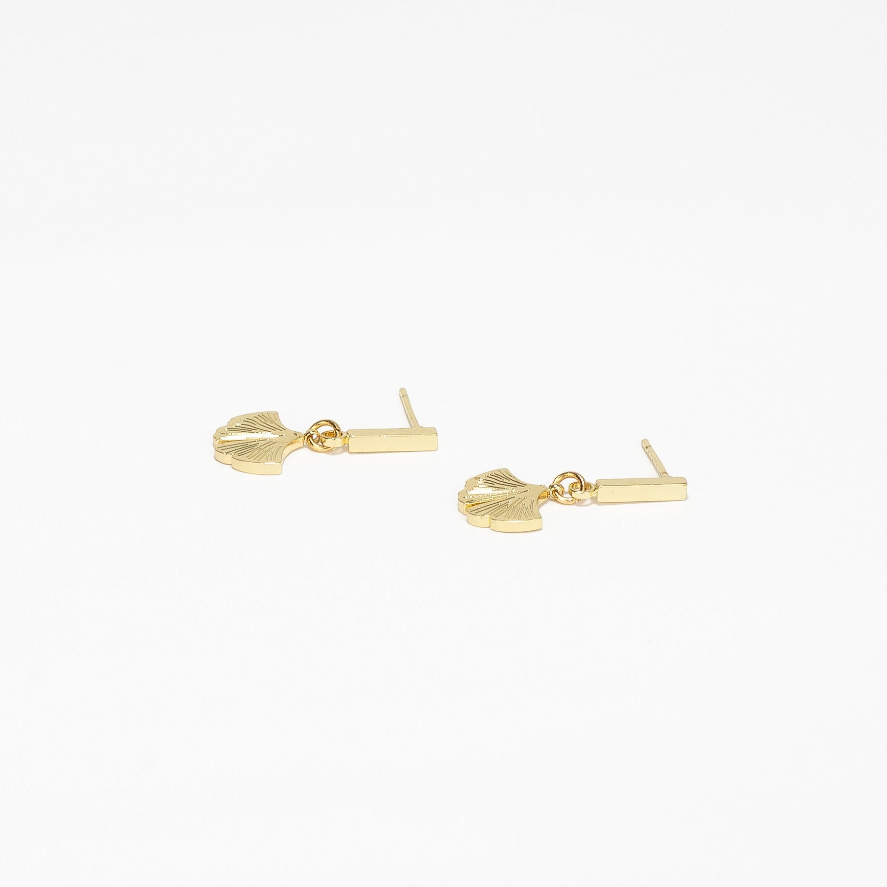 MINI GINKO EARRINGS - KIREI