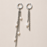 DRIFT EARCUFF · Doble earcuff con  perlas cultivadas