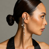 DRIFT EARCUFF · Doble earcuff con  perlas cultivadas