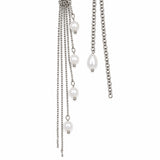 DRIFT EARCUFF · Doble earcuff con  perlas cultivadas