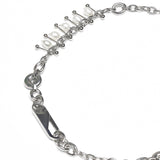 PURITY | Collar de cadena con perlas y detalle piercing