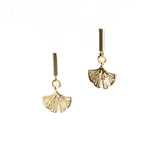 MINI GINKO EARRINGS