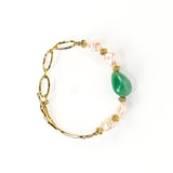 BRACELET ZAHARA | Bracelet avec aventurine et perles naturelles